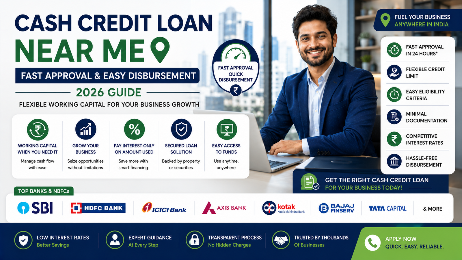Blog 9 Cash Credit Loan Near Me Fast Approval & Easy Disbursement 2026