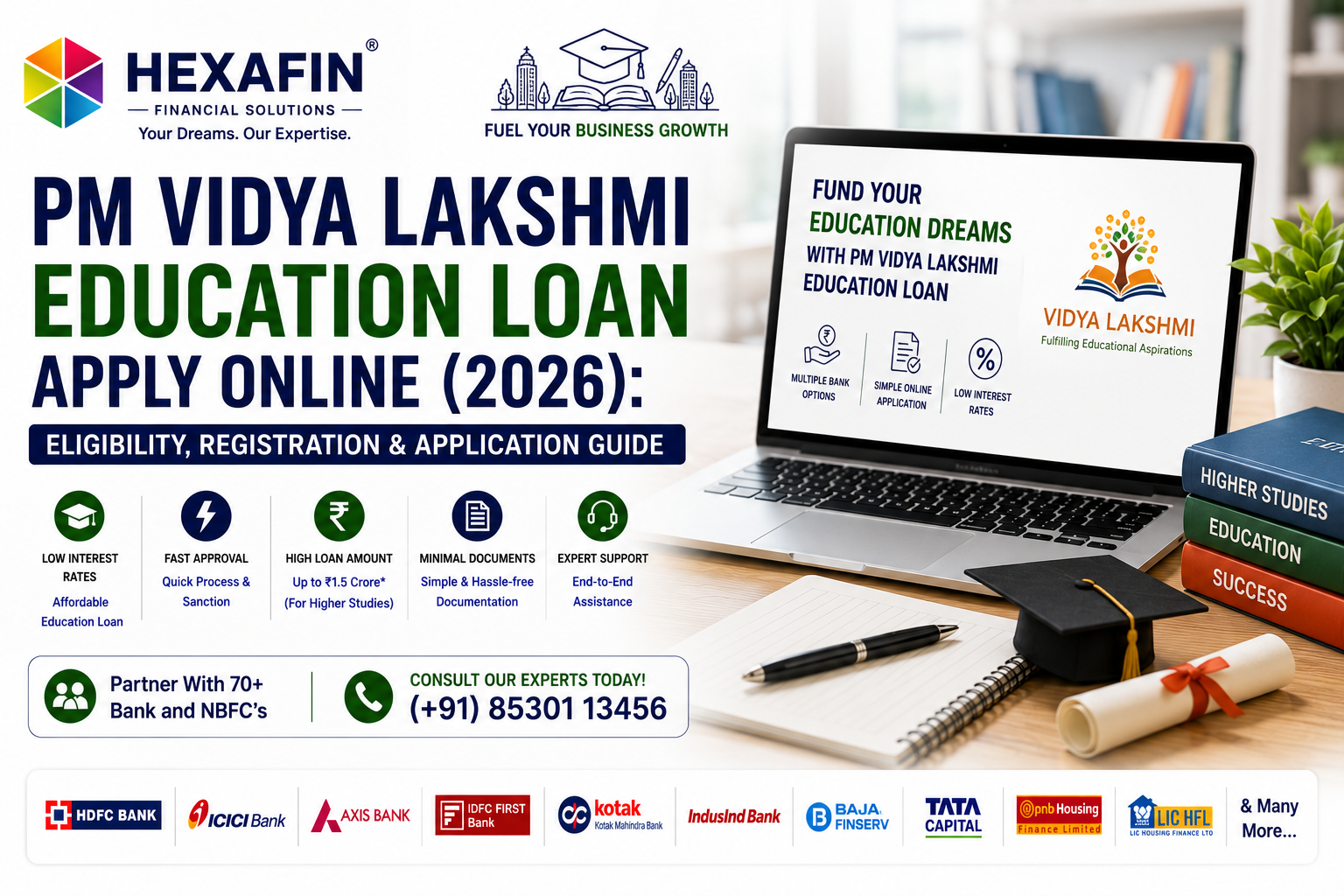 Blog 9 PM Vidya Lakshmi Education Loan online application guide for students in India