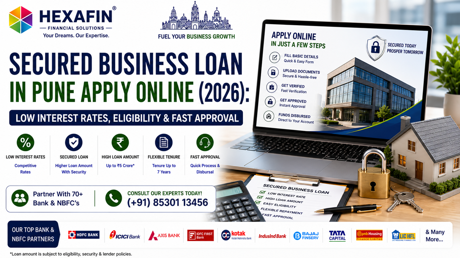 Blog 5 Secured Business Loan in Pune Apply Online (2026) | Fast Approval
