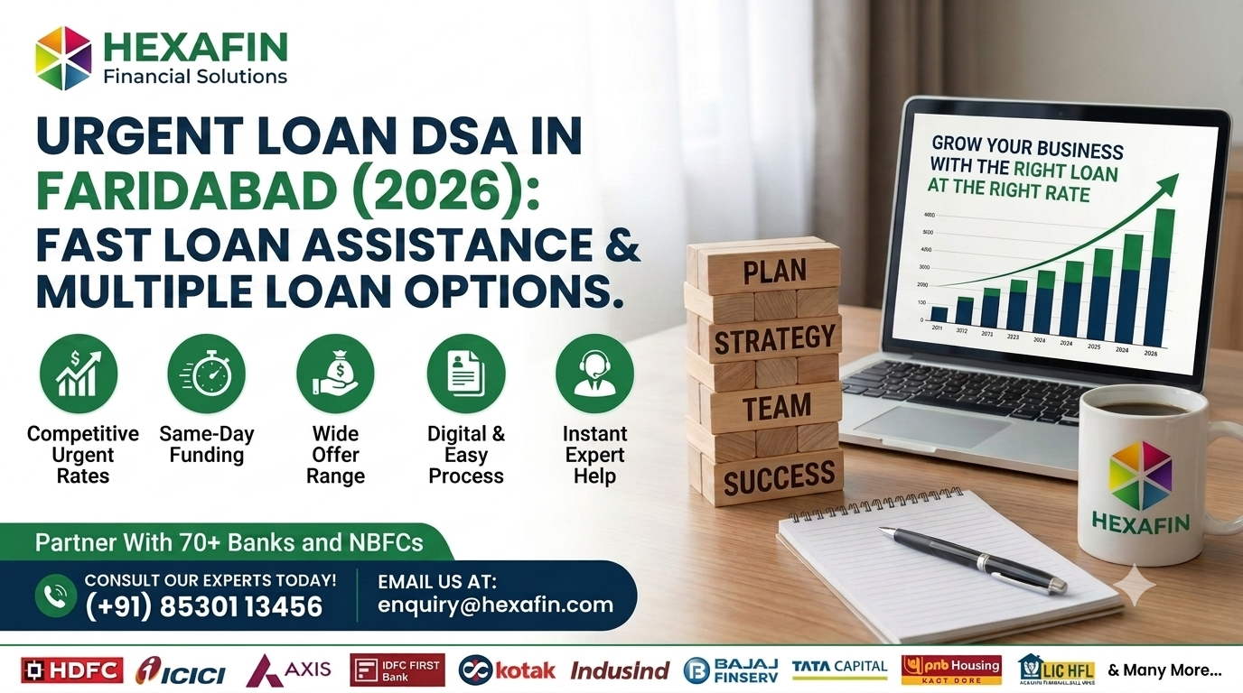 Blog 5 Urgent Loan DSA in Faridabad offering fast loan assistance and multiple bank loan options