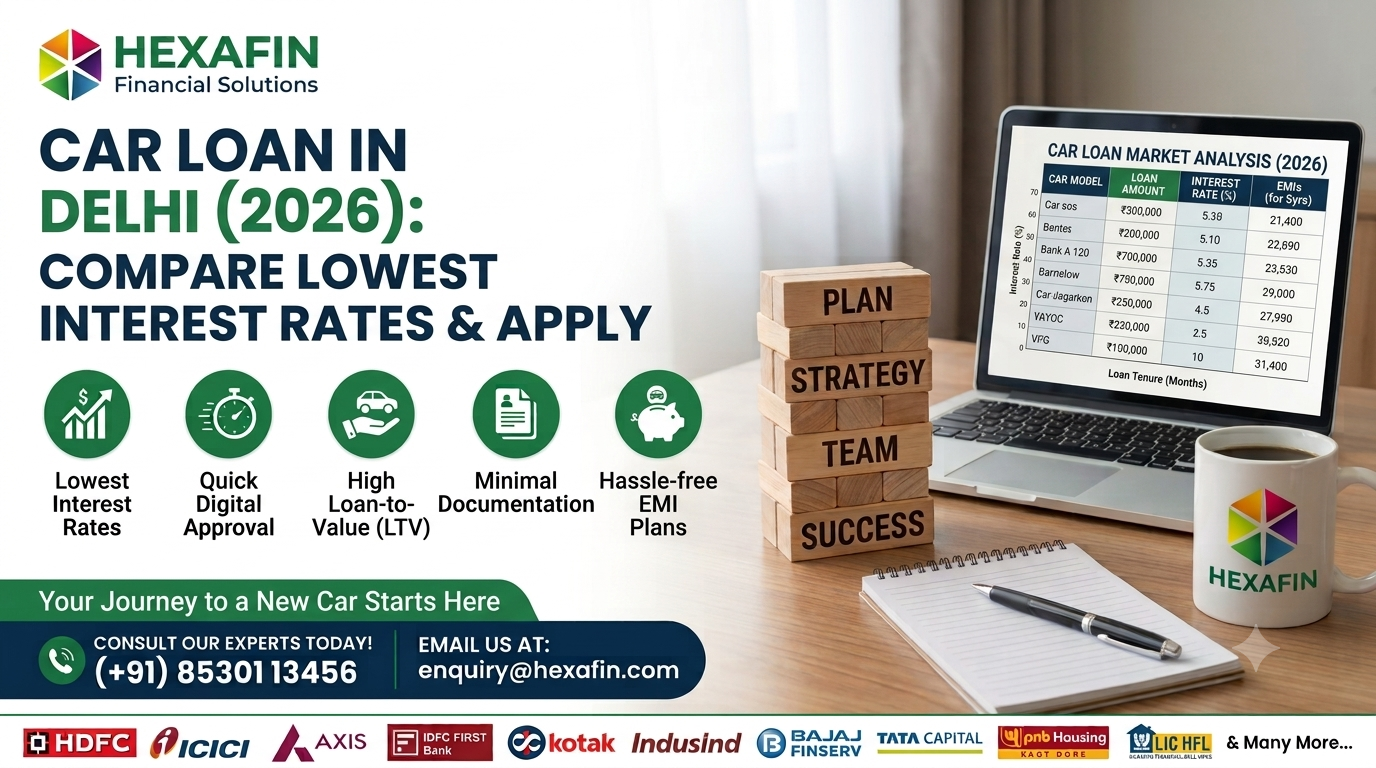 Blog 7 Car Loan in Delhi offering competitive loan offers and low interest rates