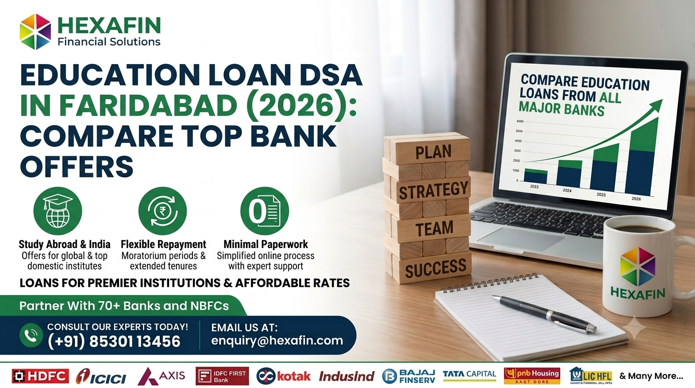 Education Loan DSA in Faridabad offering student and study abroad loans