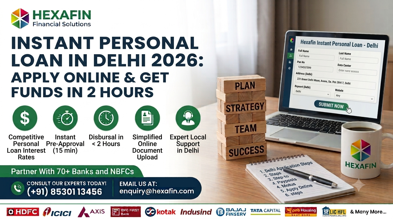 Blog 11 Instant Personal Loan in Delhi 2026 Apply Online and Get Funds in 2 Hours