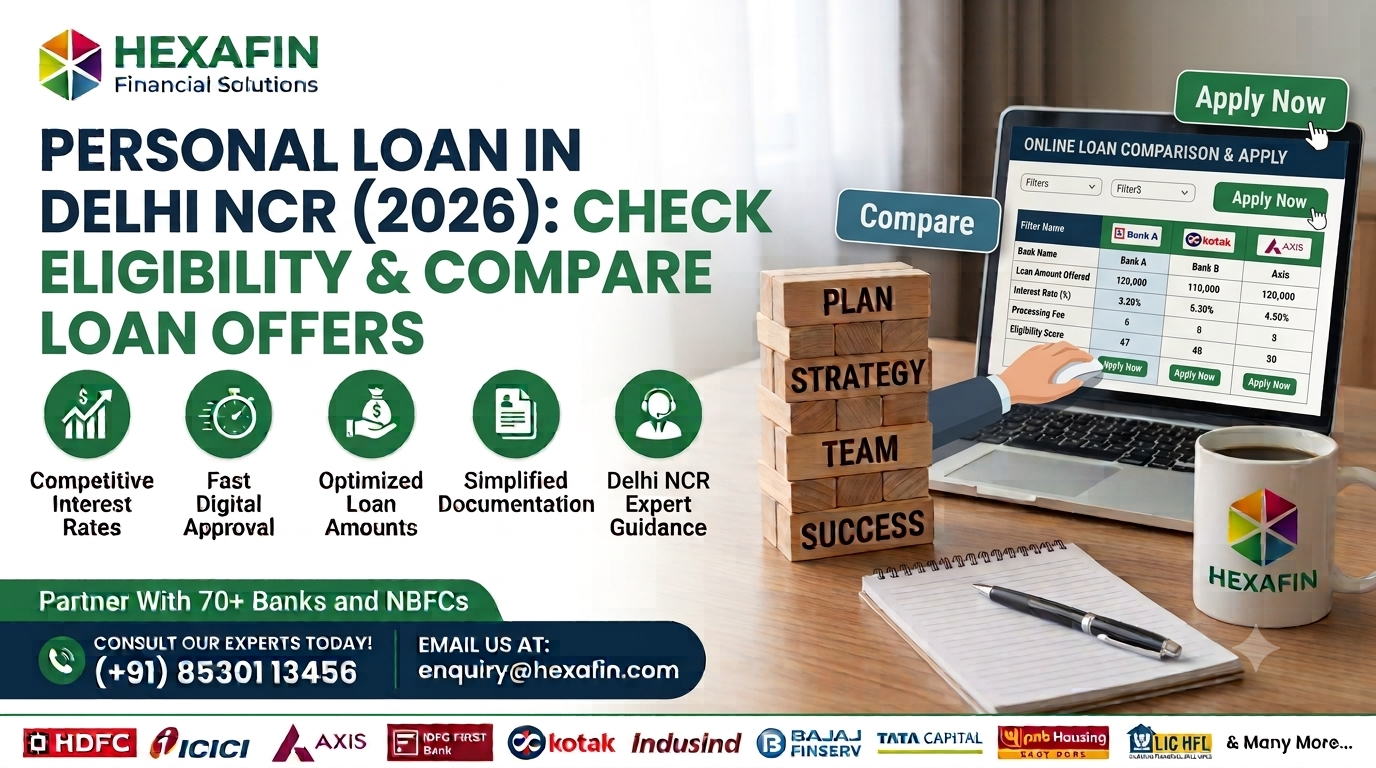 Blog 9 Personal Loan in Delhi NCR (2026): Check Eligibility & Compare Loan Offers
