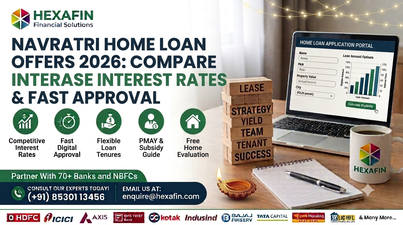 Family celebrating buying a new house with Navratri home loan offers 2026 at low interest rates